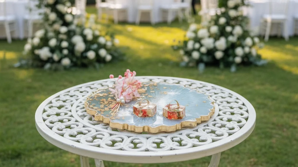 ring holder tray for special occasion